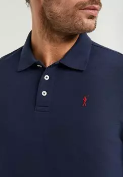 Поло Long Sleeve Regular Fit Polo Club, темно-синий