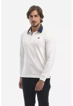 Поло Long-Sleeved Polo Shirt La Martina, цвет off wei