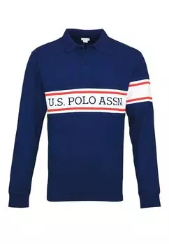 Поло Longsleeve U.S. Polo Assn., цвет dunkelblau