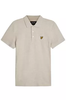 Поло Lyle & Scott, светло-серый