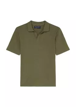 Поло Marc O'Polo Jersey regular, оливковый