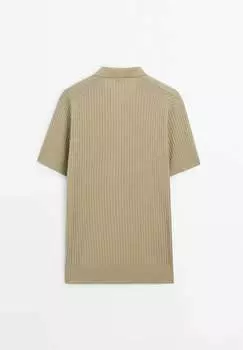 Поло Massimo Dutti, хаки