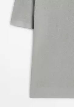 Поло Massimo Dutti, светло-серый