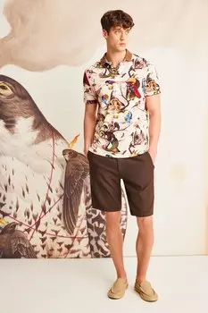 Поло Medicine, бежевый