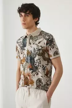 Поло Medicine, бежевый