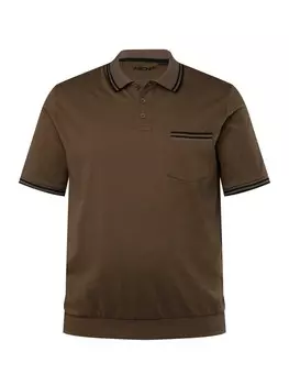 Поло Men Plus, цвет braungrau