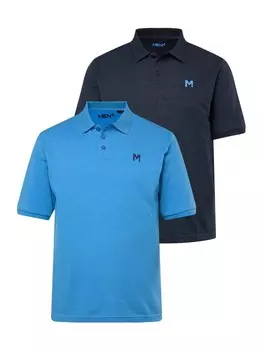 Поло Men Plus, цвет himmelblau
