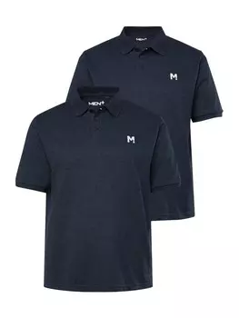 Поло Men Plus, цвет navy blau