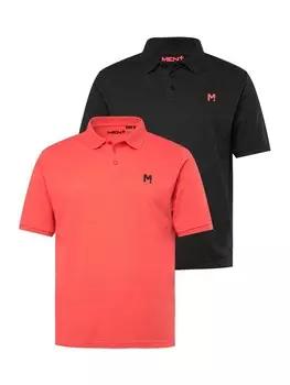 Поло Men Plus, коралловый