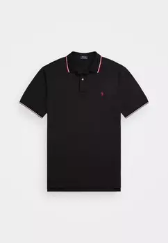 Поло MESH POLO SHIRT Ralph Lauren, черный