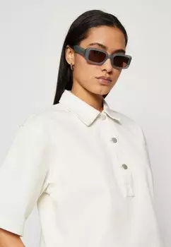 Поло MIA SHIRT MSCH Copenhagen, кремовый