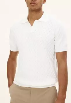 Поло MIRZA Oscar Jacobson, белый