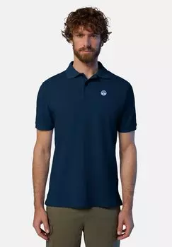 Поло Mit Logo-Aufnher North Sails, темно-синий