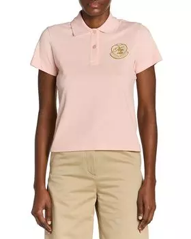Поло Moncler, розовый
