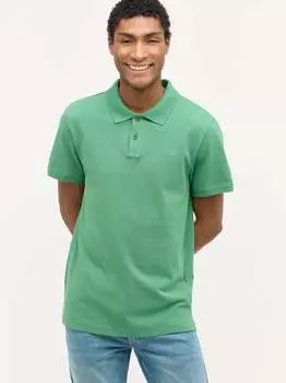 Поло Mustang, зеленый