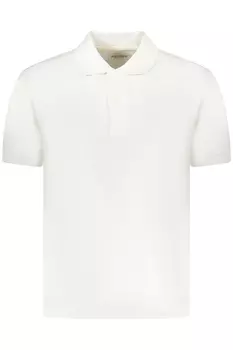 Поло мужское Guess Jeans с коротким рукавом, белый