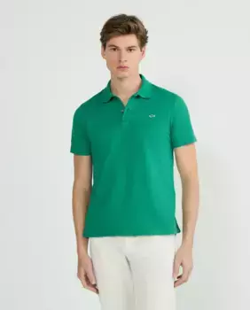 Поло мужское с коротким рукавом Paul & Shark, темно-зеленый