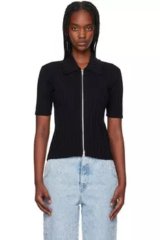 Поло на молнии Mfpen, черный