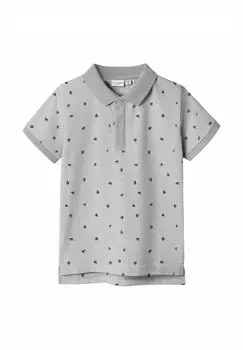 Поло Name it, серый