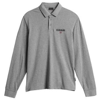 Поло Napapijri E-Ayas 1, серый