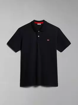 Поло Napapijri Poloshirt Eruggy, черный
