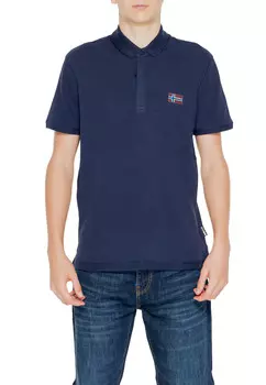 Поло Napapijri, синий