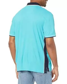 Поло Nautica Navtech Sustainably Crafted Classic Fit Polo, цвет Scuba Blue