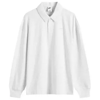 Поло Nike Essential большого размера с длинными рукавами Nike Apparel, коричневый