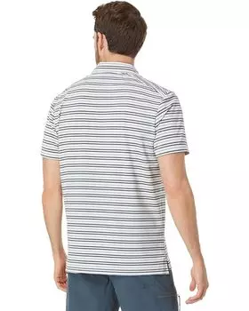 Поло Oakley Archive Stripe Polo, цвет Arctic White