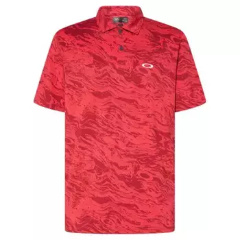 Поло Oakley Duality Jacquard, красный