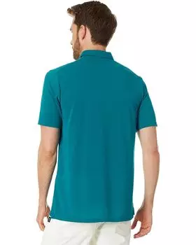 Поло Oakley Sand Stripe Pocket Polo, цвет Aurora Blue