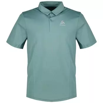 Поло Odlo Cardada Short, зеленый