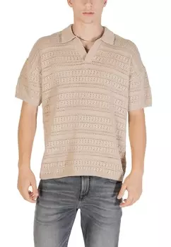 Поло Only & Sons, бежевый