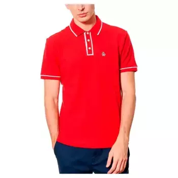 Поло Original Penguin Earl Organic Pique, красный
