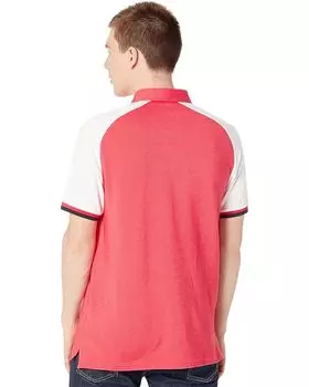 Поло Original Penguin Golf Raglan Color-Block Polo, цвет Bittersweet
