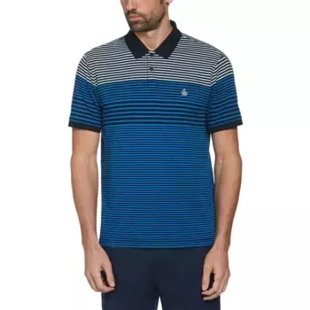Поло Original Penguin Int Eng Stripe, синий