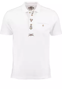 Поло OS Trachten Esoqo, белый