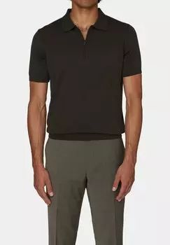 Поло Oscar Jacobson, коричневый