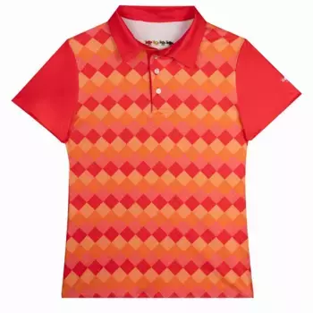 Поло Oxy Golf College Red, оранжевый