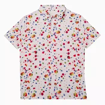 Поло Oxy Golf Sports White, разноцветный