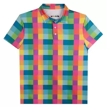 Поло Oxy Golf TLPOPES147, разноцветный