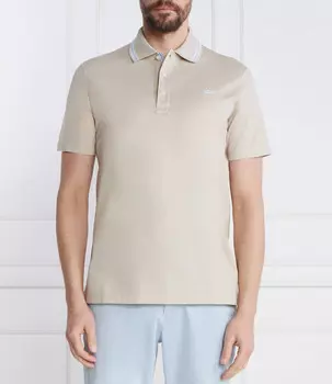 Поло Paul&Shark Regular Fit pique, бежевый