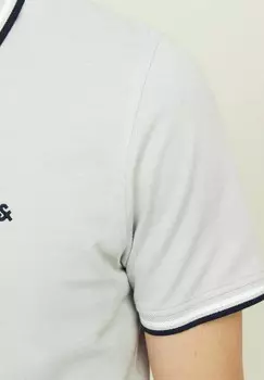 Поло PAULOS Jack & Jones, серый