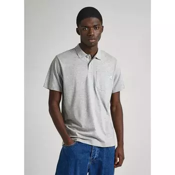 Поло Pepe Jeans Holden, серый