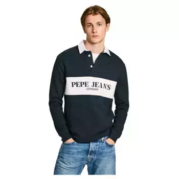 Поло Pepe Jeans Joey, синий
