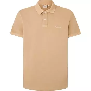 Поло Pepe Jeans New Oliver Gd, бежевый