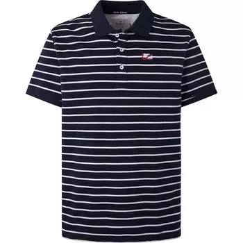 Поло Pepe Jeans Vidal Stripes, синий