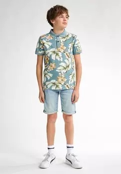 Поло Petrol Industries, синий деним