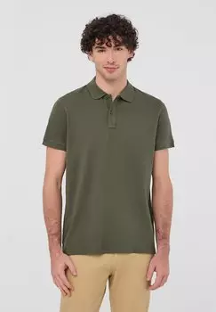 Поло PLAIN Terranova, зеленый