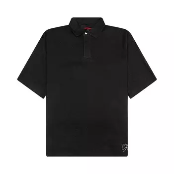Поло Pleasures Clarity Woven Polo, черный